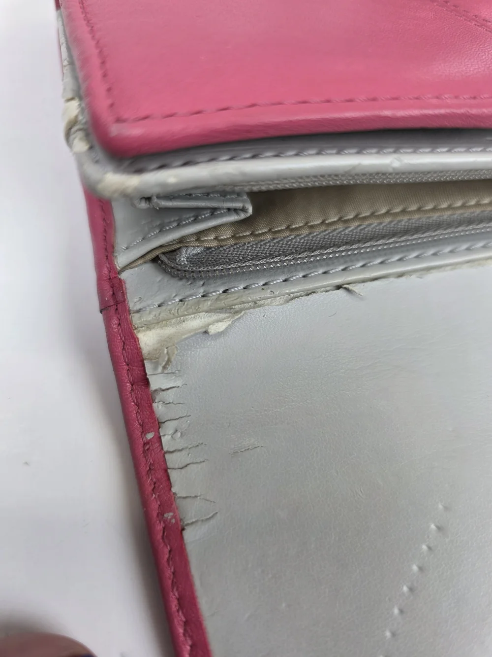 Coach pink leather